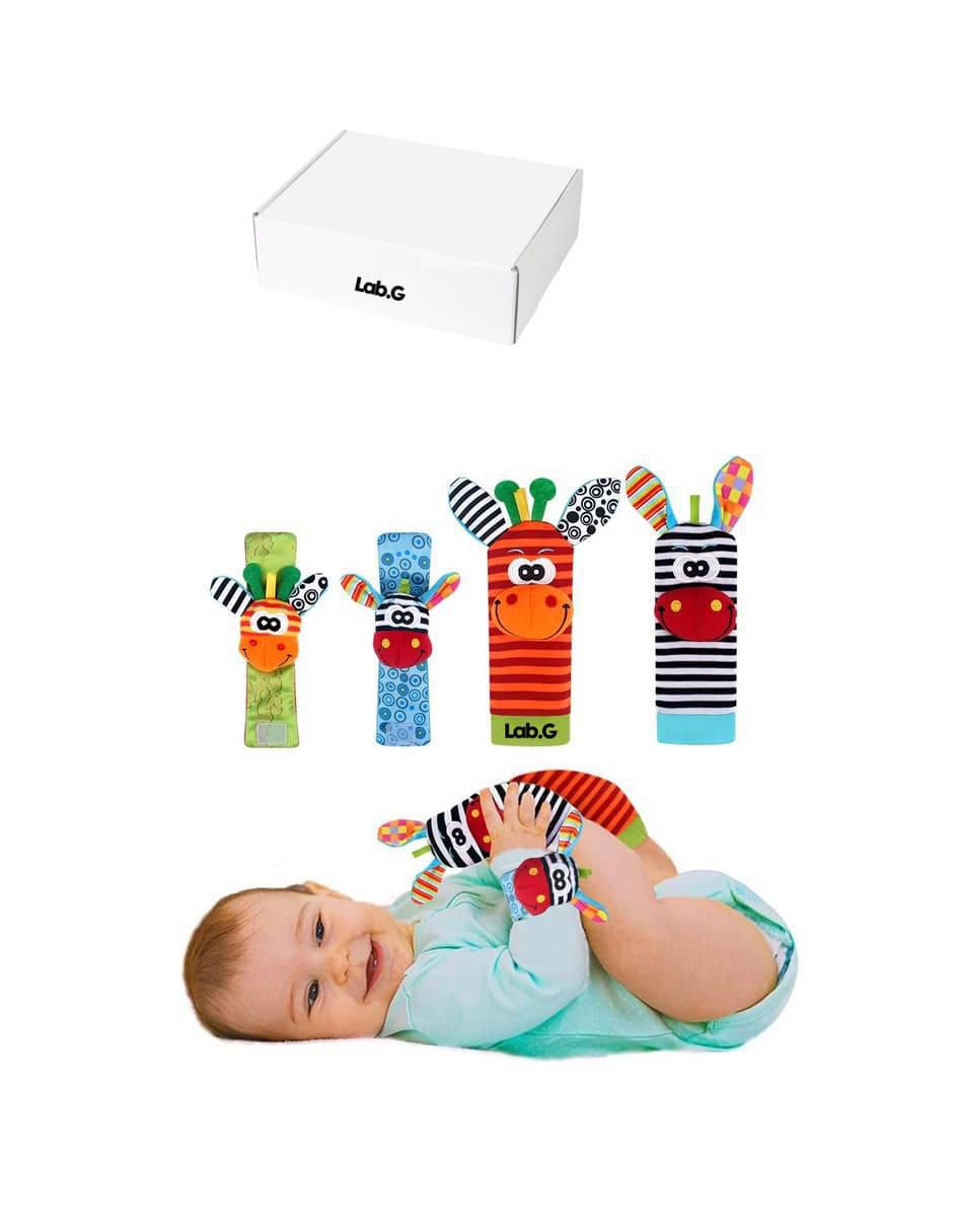 Juguete portátil set calcetines y pulseras sonajero 4