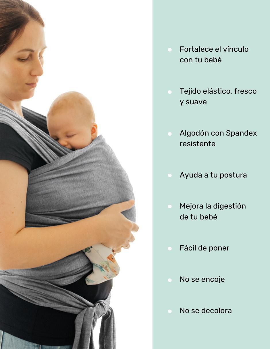Fular para bebé de hasta 13 kg 3