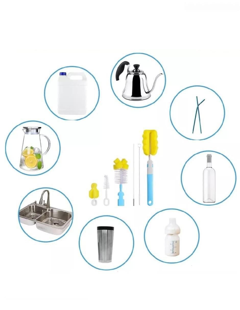 Set cepillo limpieza con cerdas rígidas 2