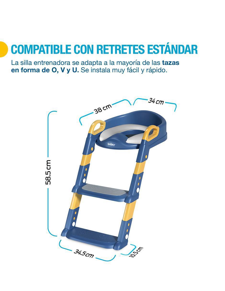 Entrenador de baño con escalón 9
