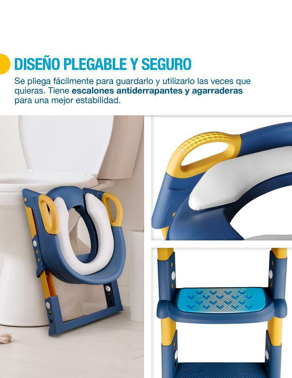 Entrenador de baño con escalón 4
