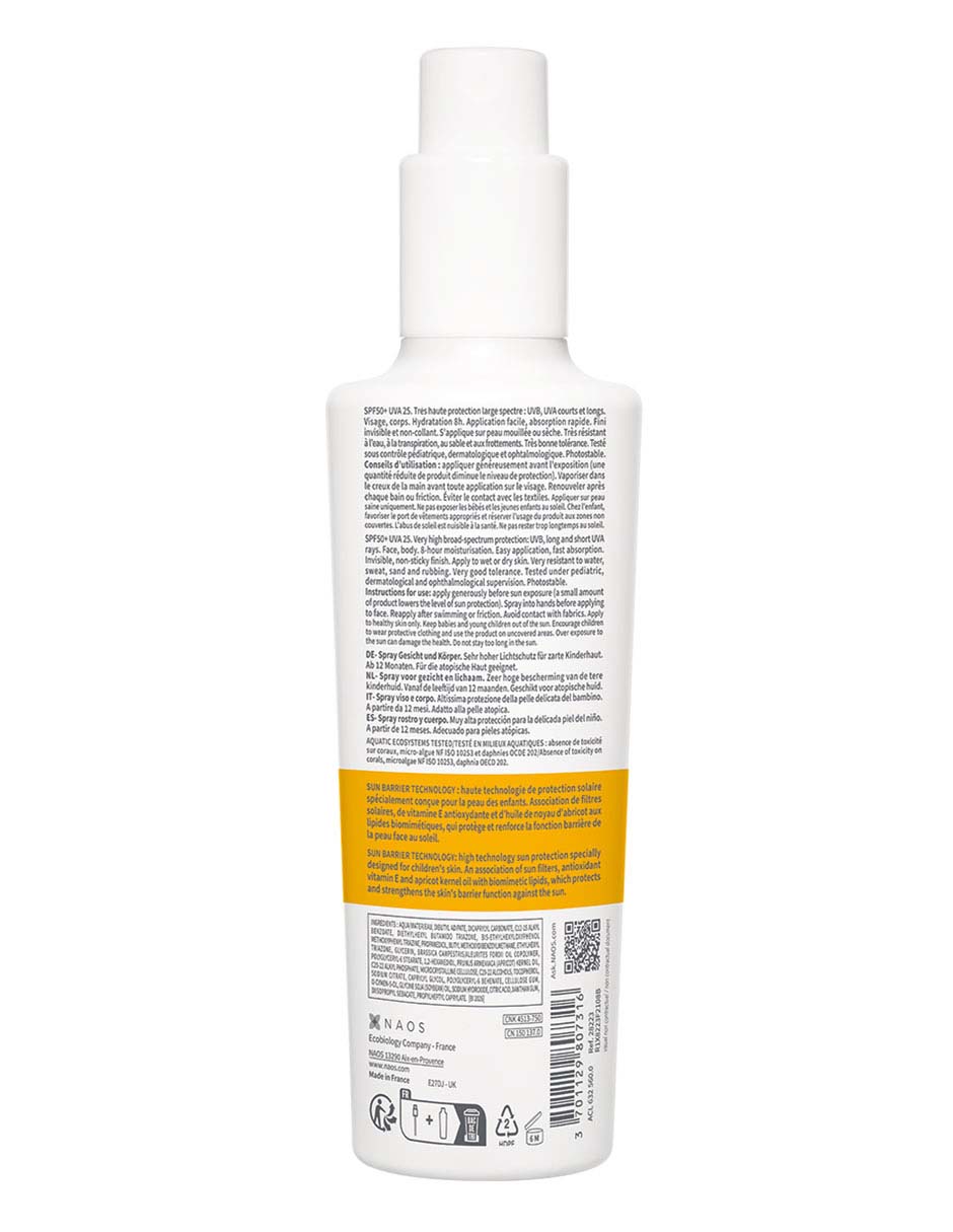 Protector solar Photoderm Pediatrics Spray 200 ml 2