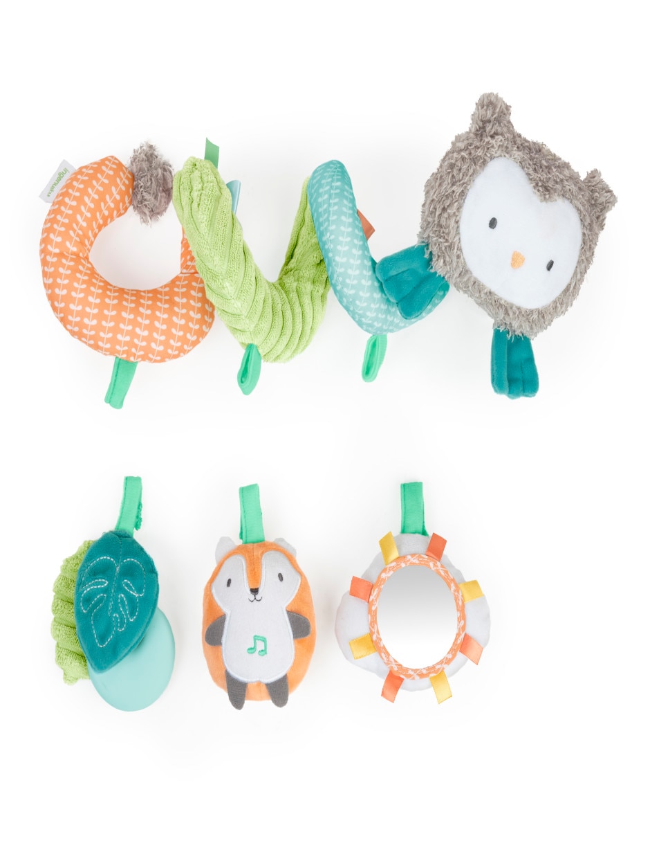 Juguete portátil nally and friends spiral activity toy bar