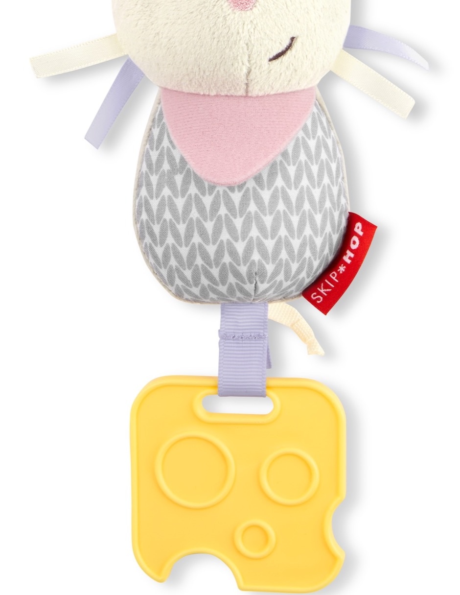 Bb Chime & Teethe Toy - Mouse juego didáctico infantil unisex 2