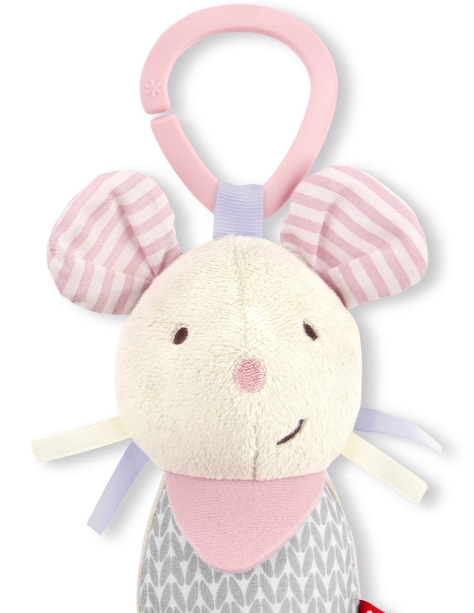 Bb Chime & Teethe Toy - Mouse juego didáctico infantil unisex 3