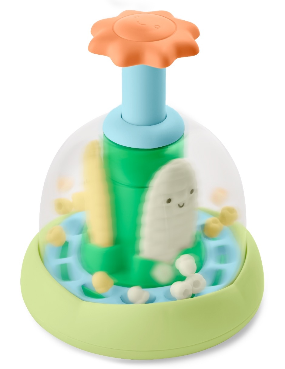 Farmstand Push & Spin Baby Toy juego didáctico infantil unisex 2