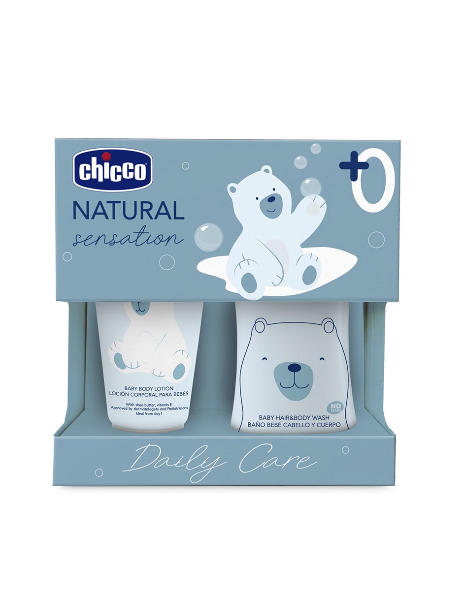 Set de crema para cuerpo recomendada para limpiar de día Natural Sensation para todo tipo piel 2