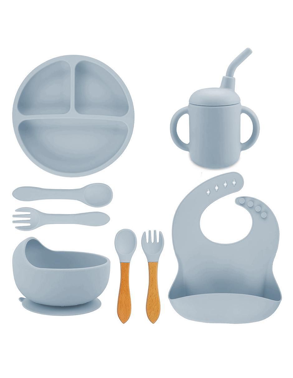 Set de baberos de silicón