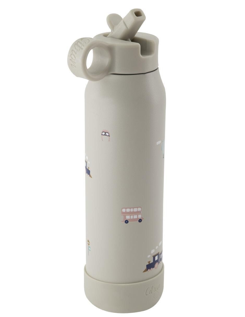 Termo de acero inoxidable con tapa rosca 350 ml 2