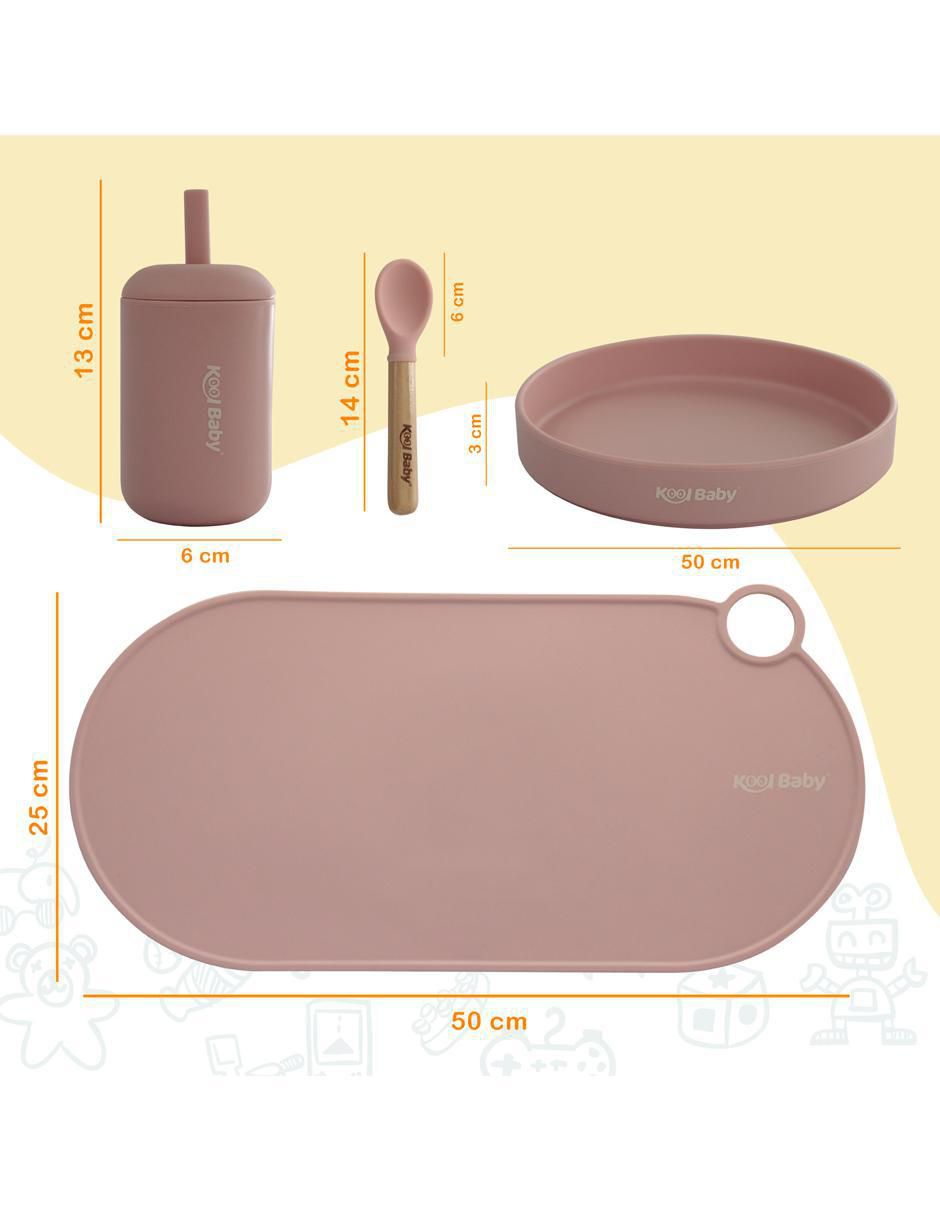 Set alimentación de silicona 5 piezas 4