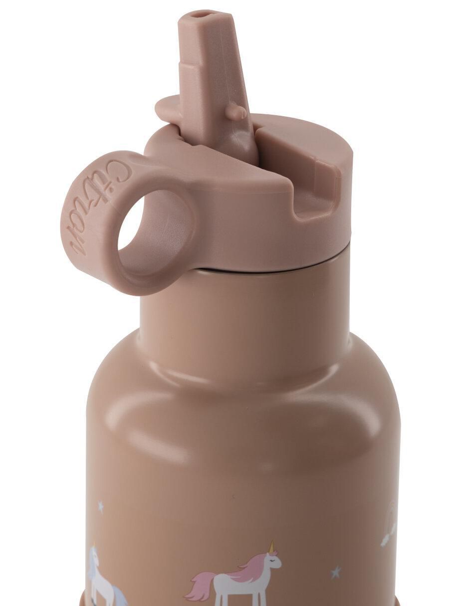 Termo de acero inoxidable con tapa rosca 250 ml 4