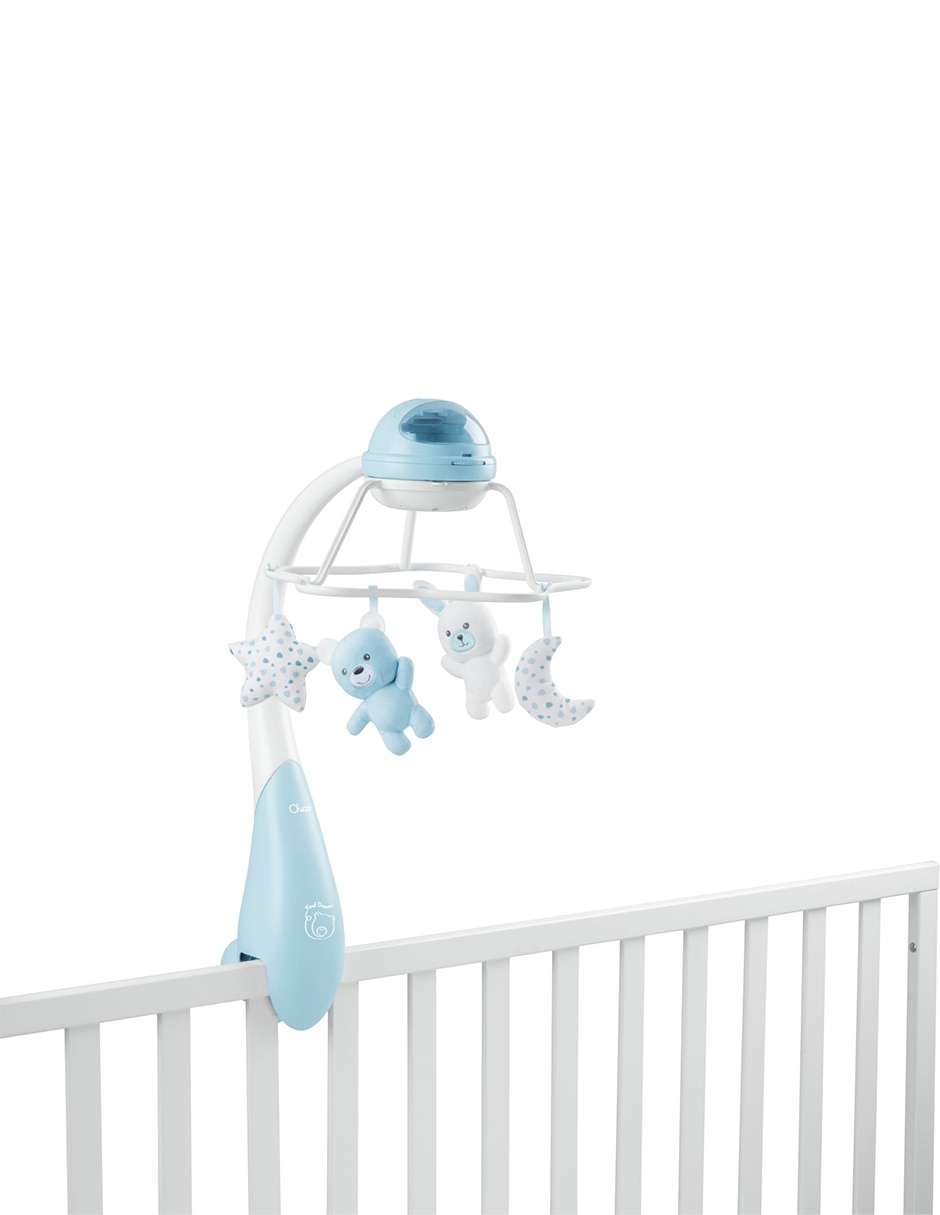 Móvil first dreams rainbow cot mobile blue 2