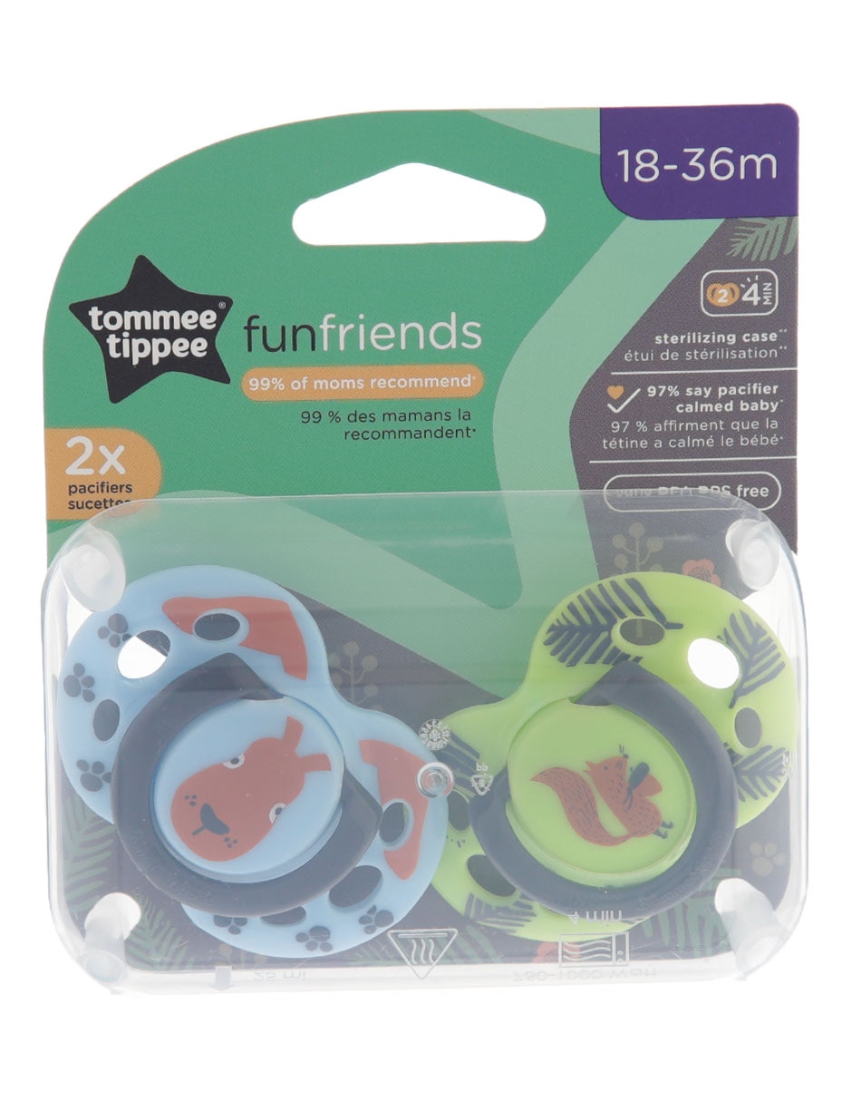 2 sucettes Fun, Tommee Tippee de Tommee Tippee