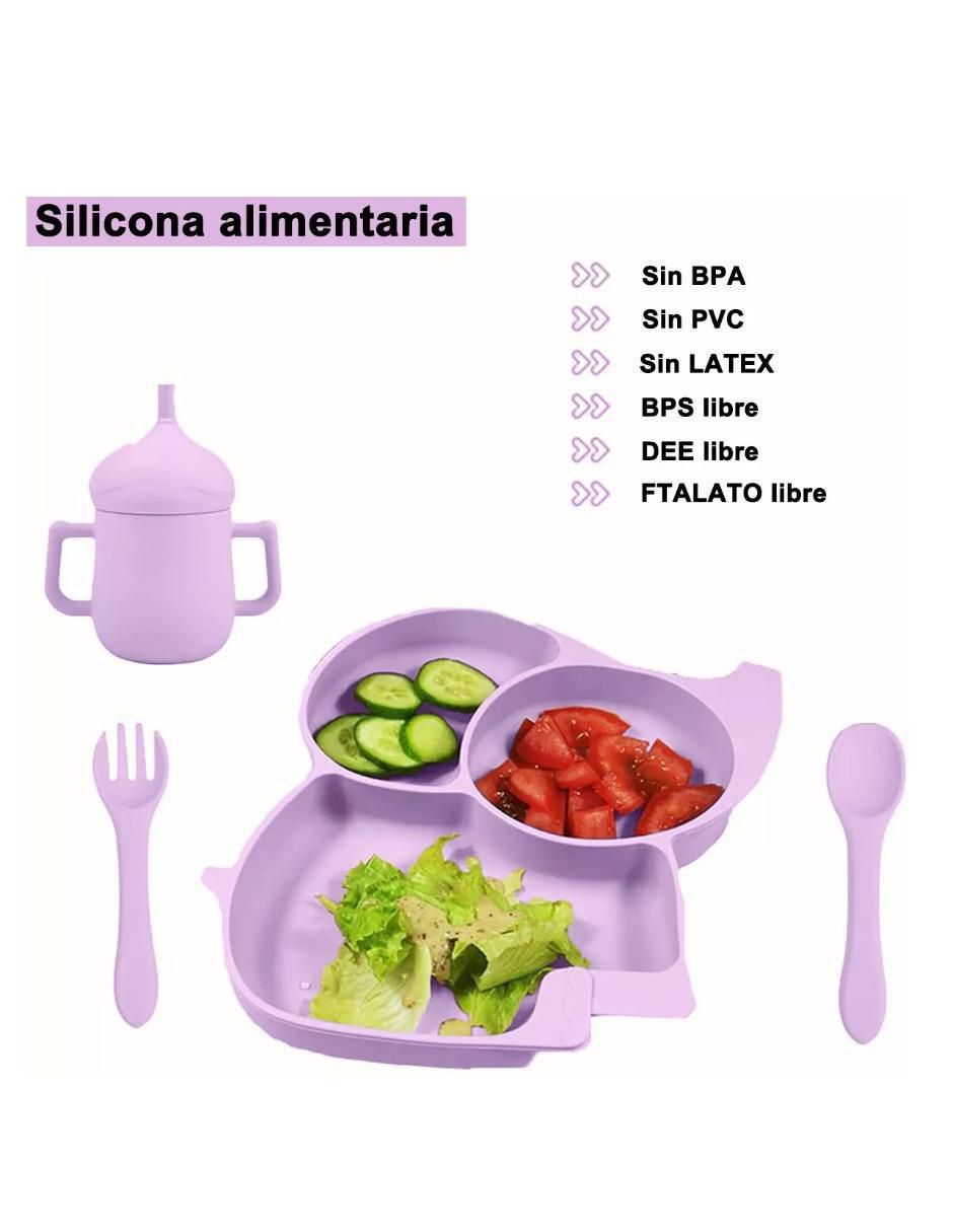 Set alimentación de silicona 6 piezas 2
