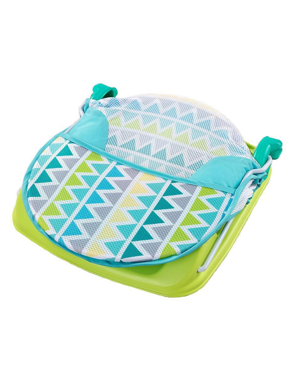 Bañera Para Bebé Hamaca De Lujo Summer Infant Niño Color Verde