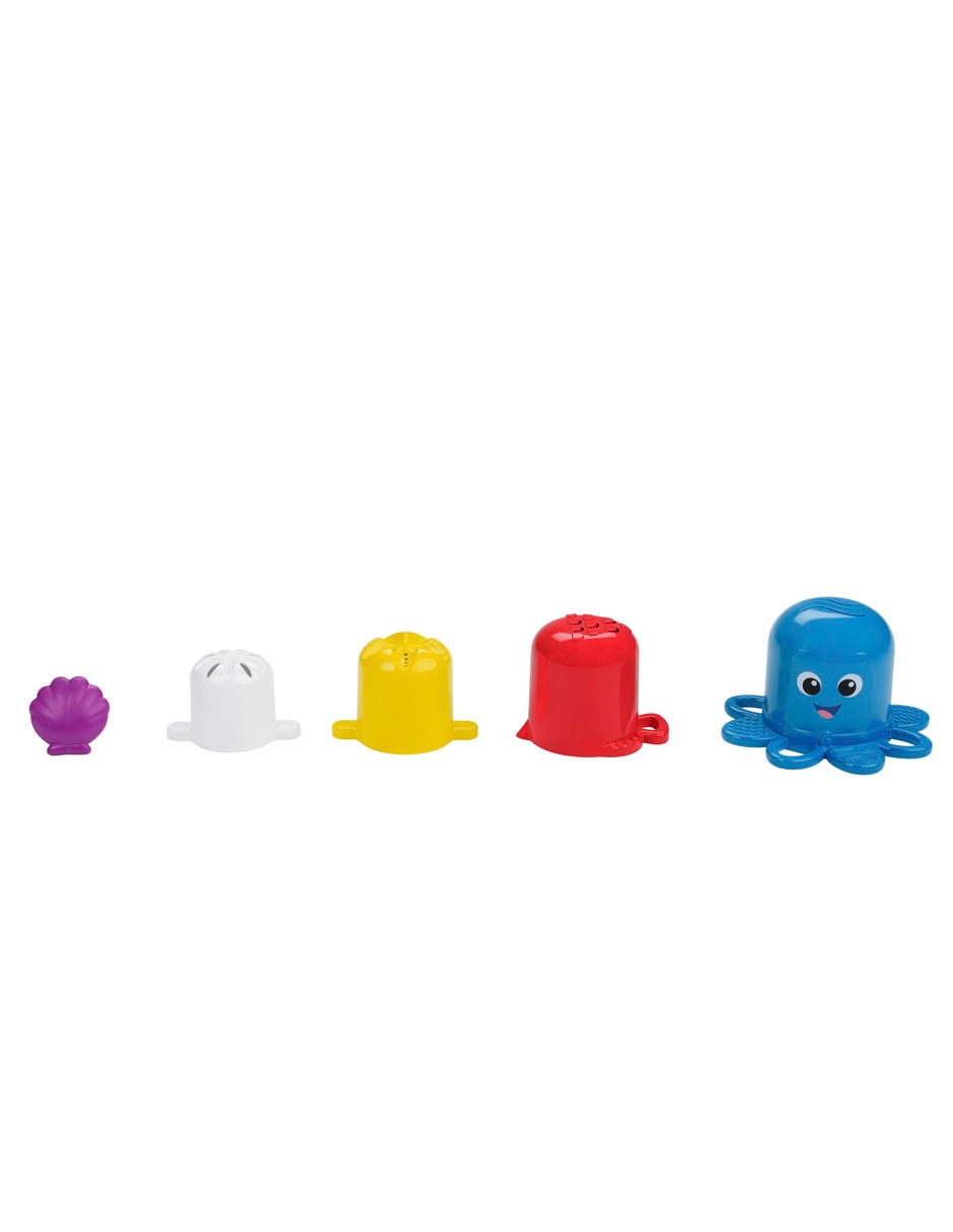 Vasos Apilables Stack & Stream Con Opus Ocean Explorers juego didáctico infantil unisex Vasos Apilables Stack & Stream Con Opus Ocean Explorers juego didáctico infantil unisex