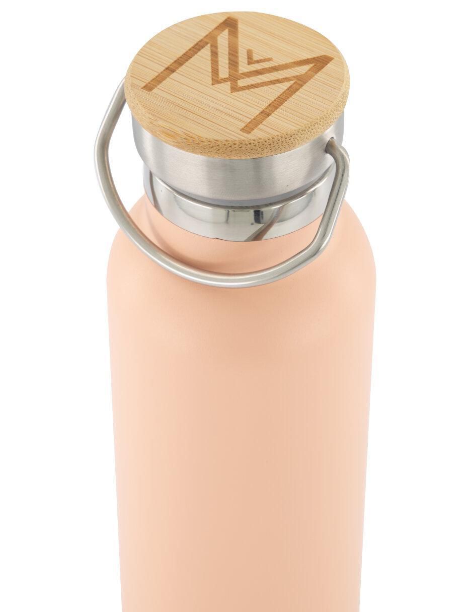 Termo de acero inoxidable con tapa rosca 600 ml 4