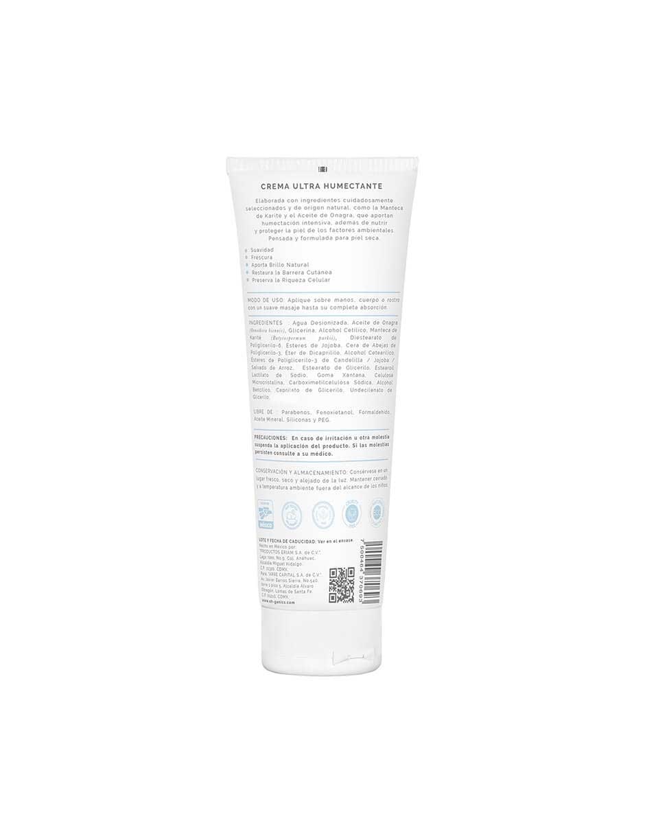 Crema para rostro y cuerpo recomendada para humectar día y noche para todo tipo piel 2