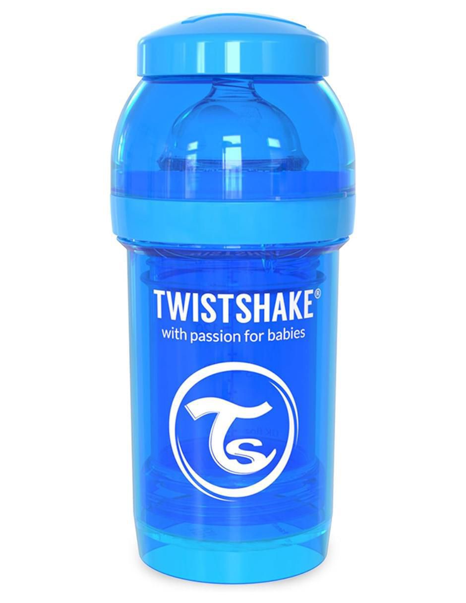 Biberón Twistshake Anti-Colic Azul 180ml