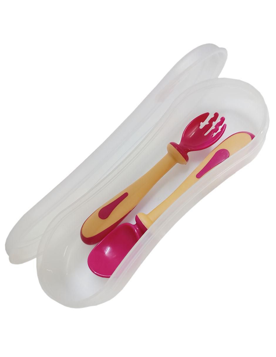 Set cubiertos de silicón 3 piezas