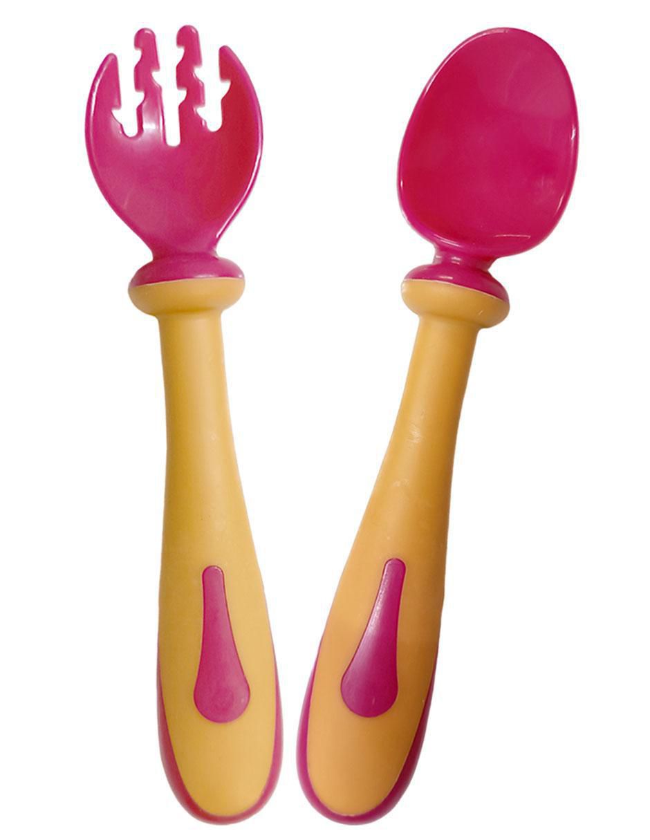 Set cubiertos de silicón 3 piezas 2