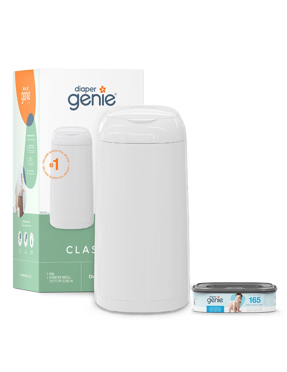 Bote para pañales Diaper Genie Classic de plástico