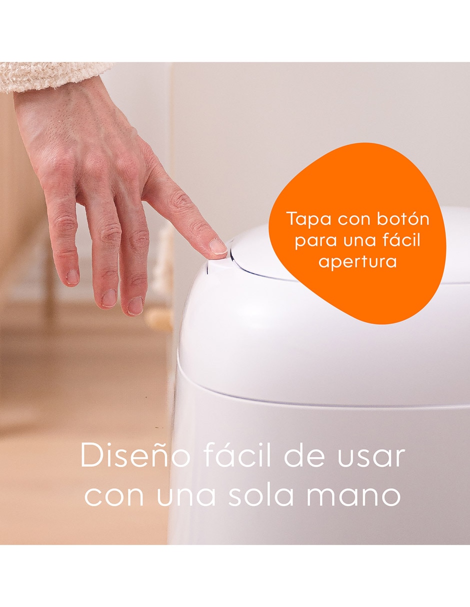 Bote para pañales Diaper Genie Classic de plástico 6