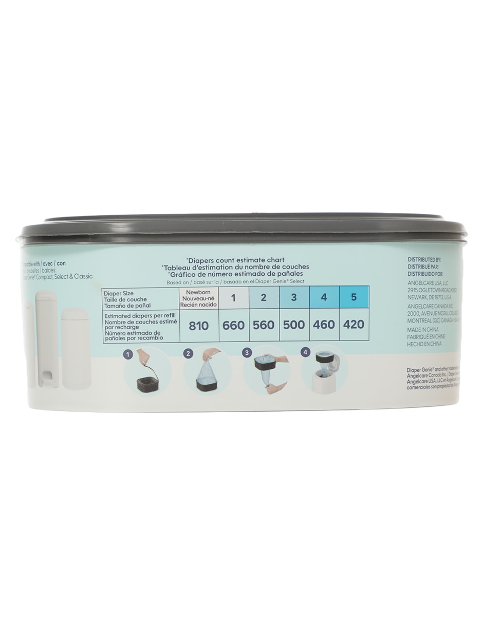 Bolsa de repuestos Diaper Genie 3
