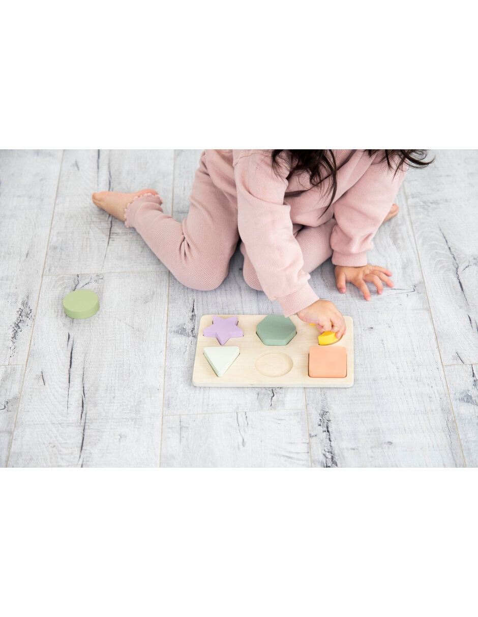 Rompecabezas de Figuras de Madera juego didáctico infantil unisex 11