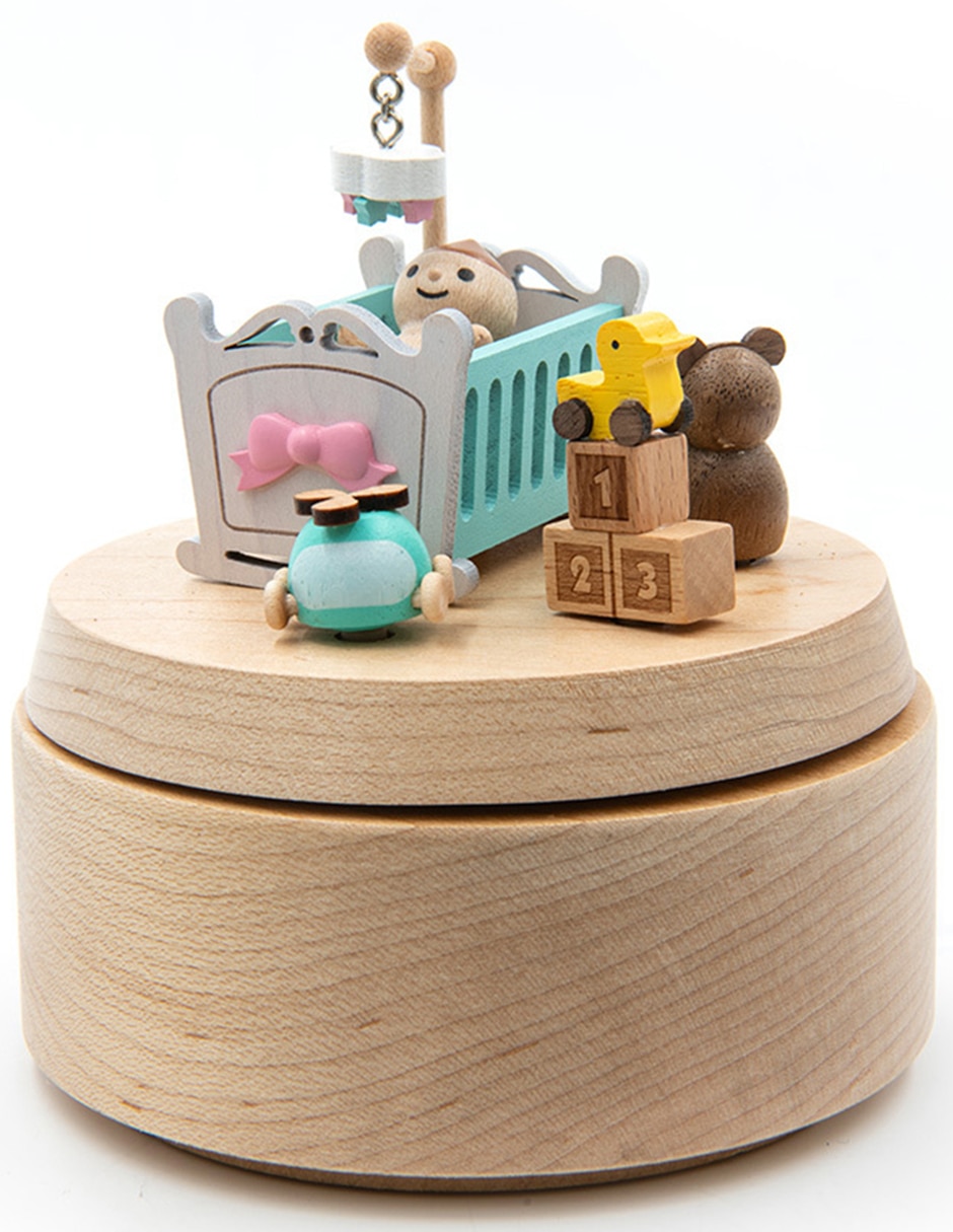 Caja musical Wooderful Life Bebé en Cuna Babies 