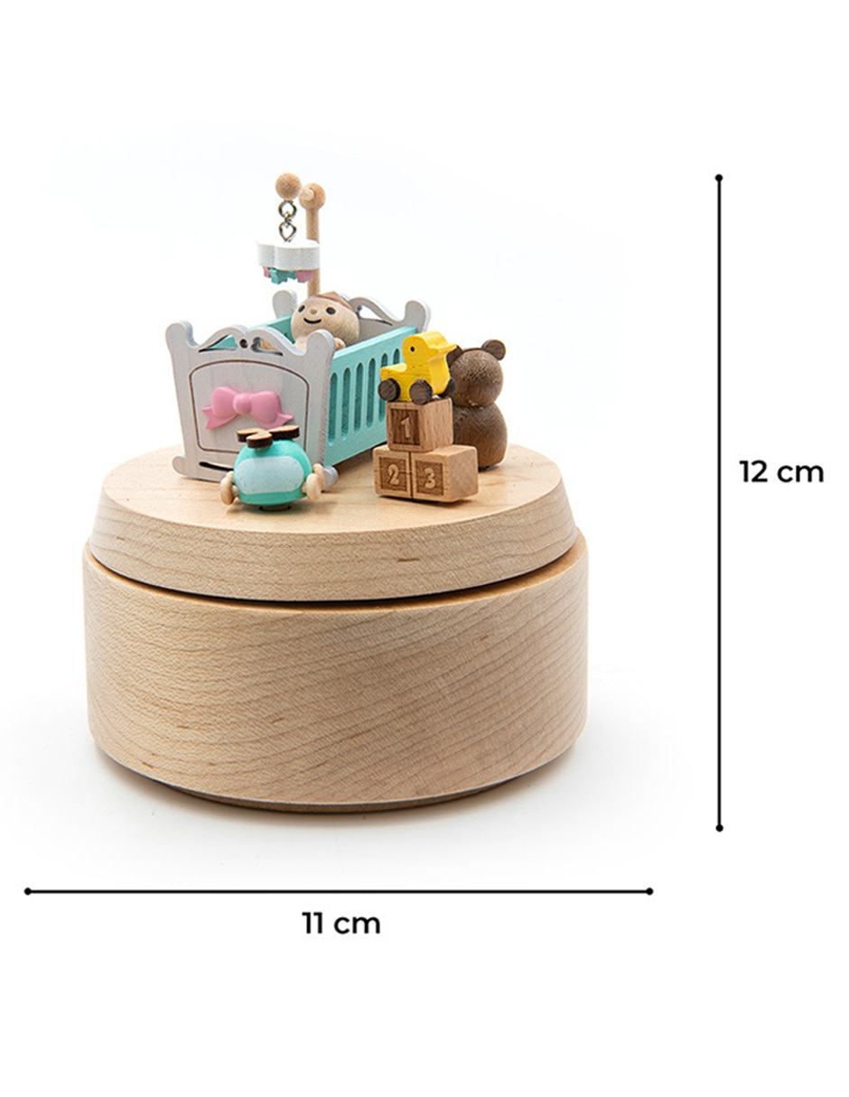 Caja musical Bebé en Cuna 12