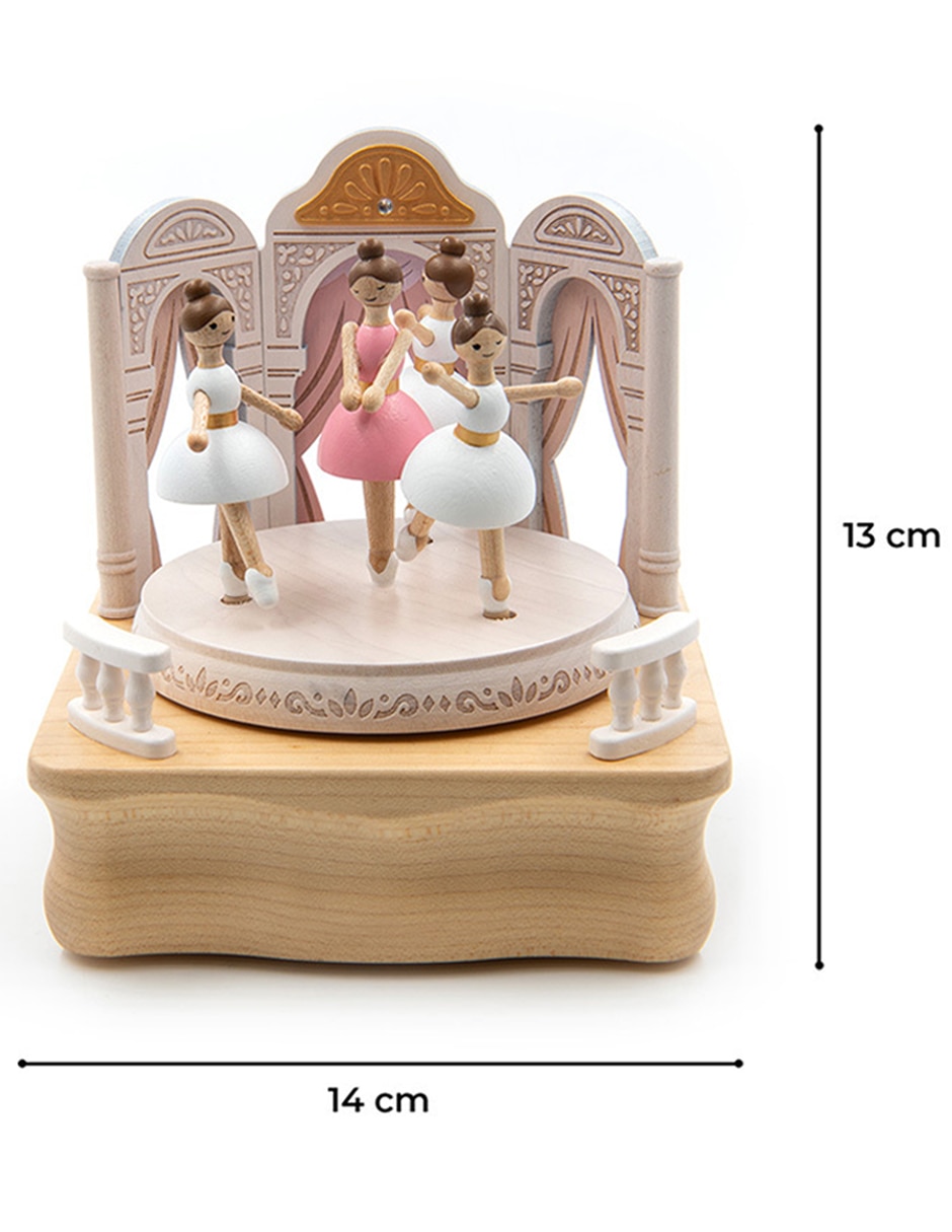 Caja musical Bailarinas Ballet 14