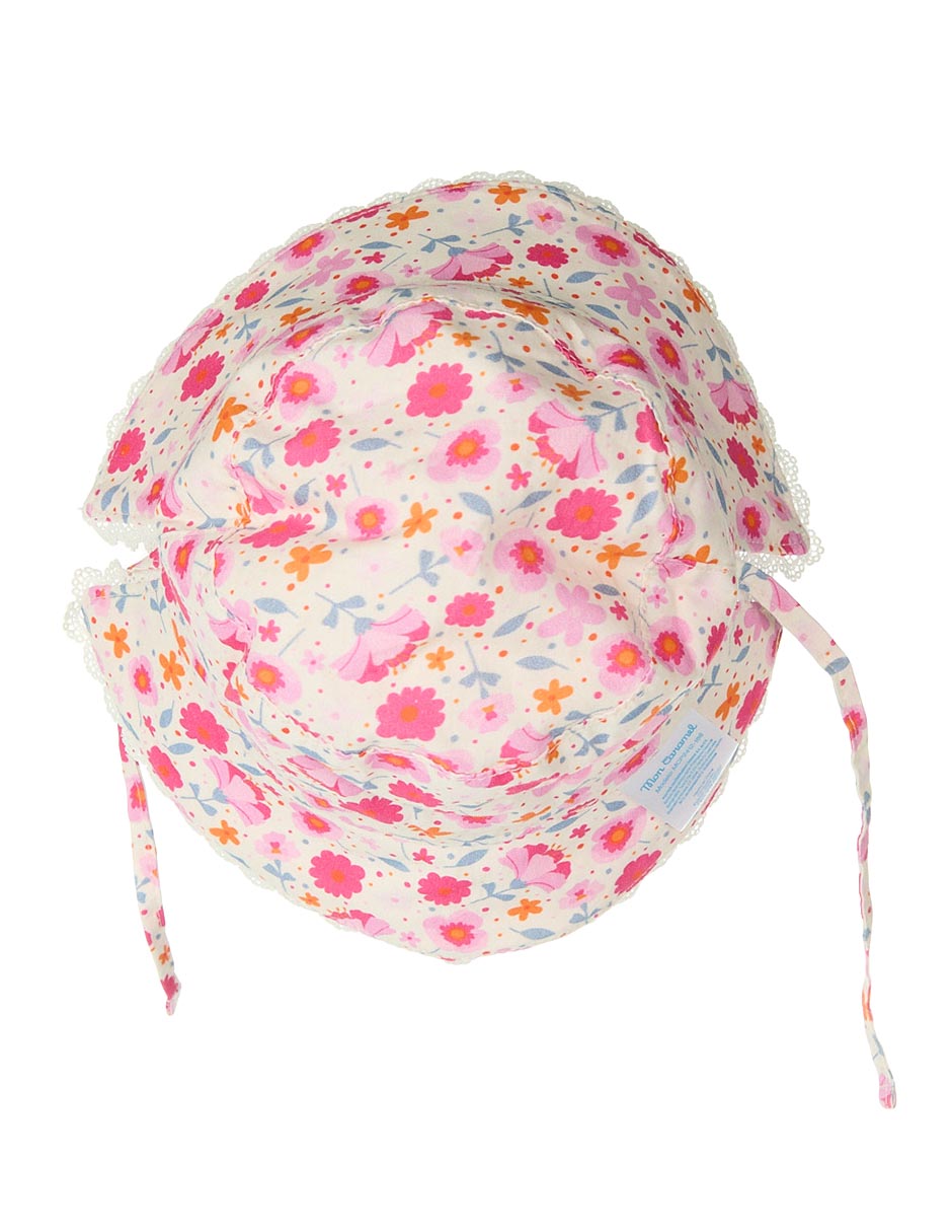 Gorro pescador para bebé niña 1