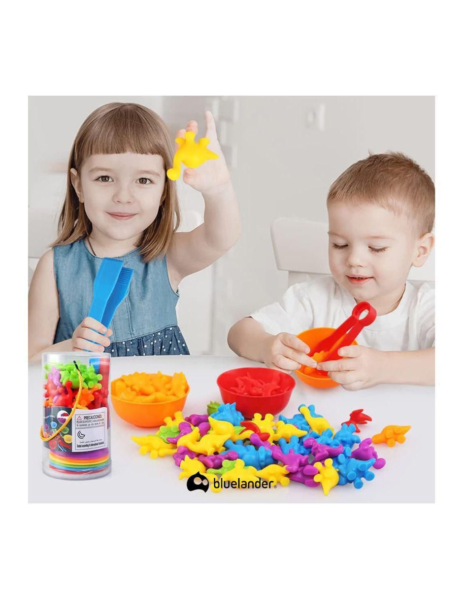 Juguete Clasificador En Forma De Dinosaurio juego didáctico infantil unisex 4