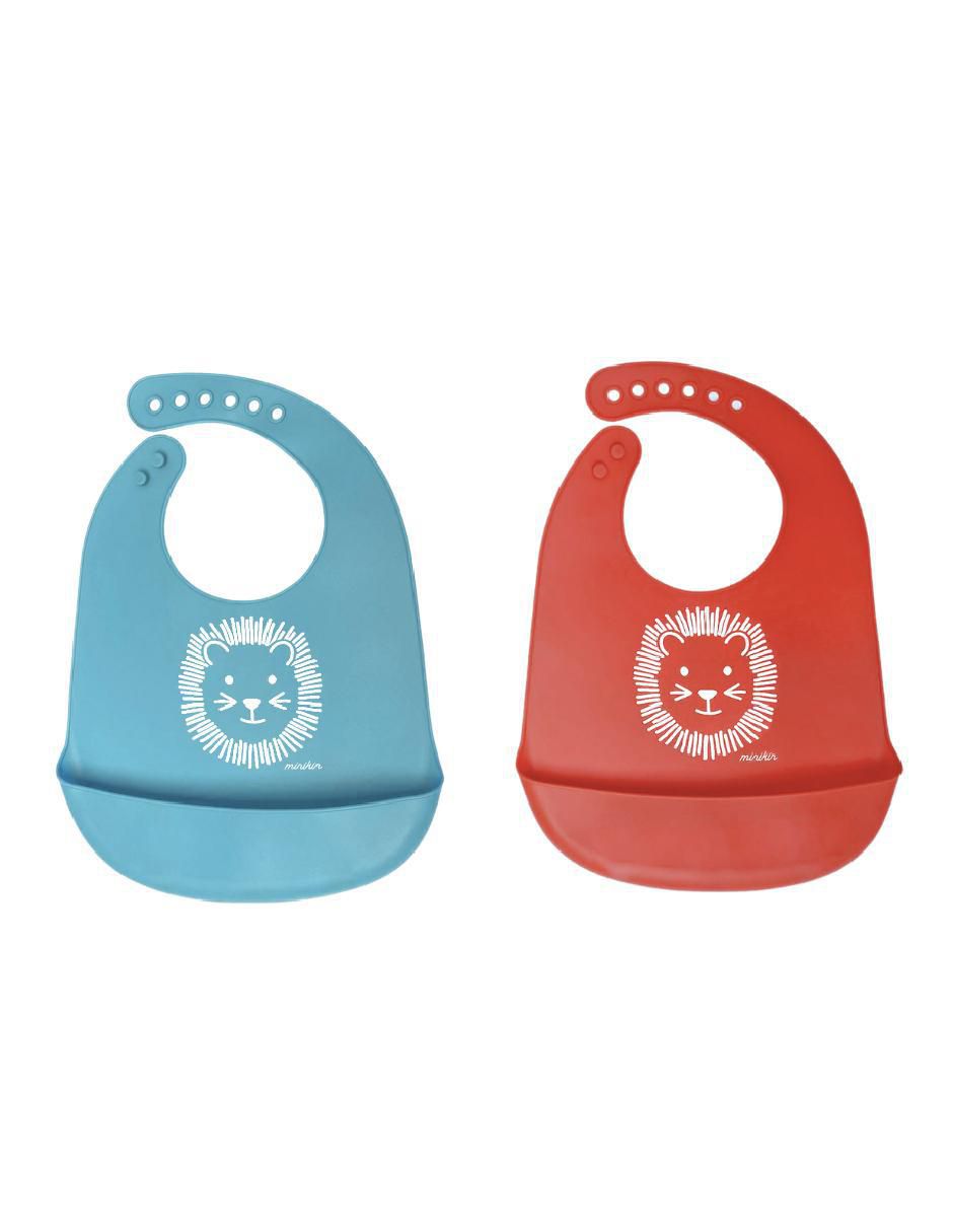 Set babero de silicón Set babero de silicón