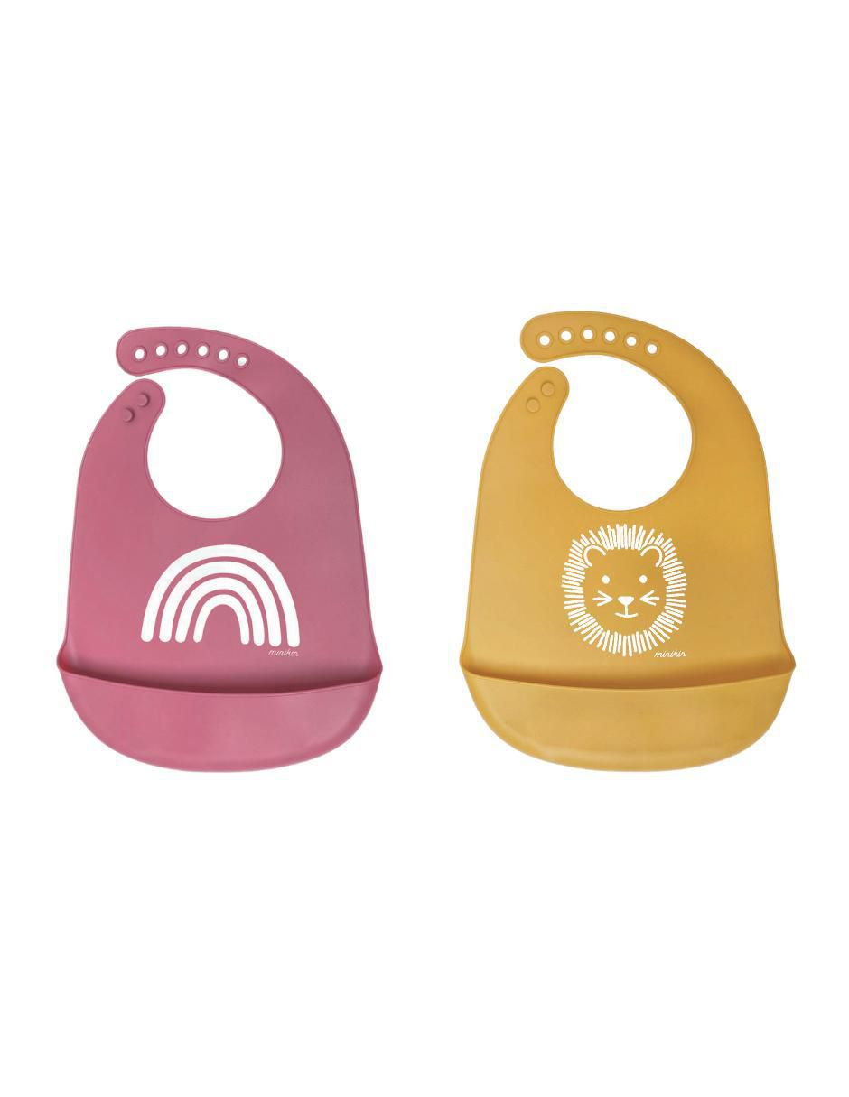 Set babero de silicón