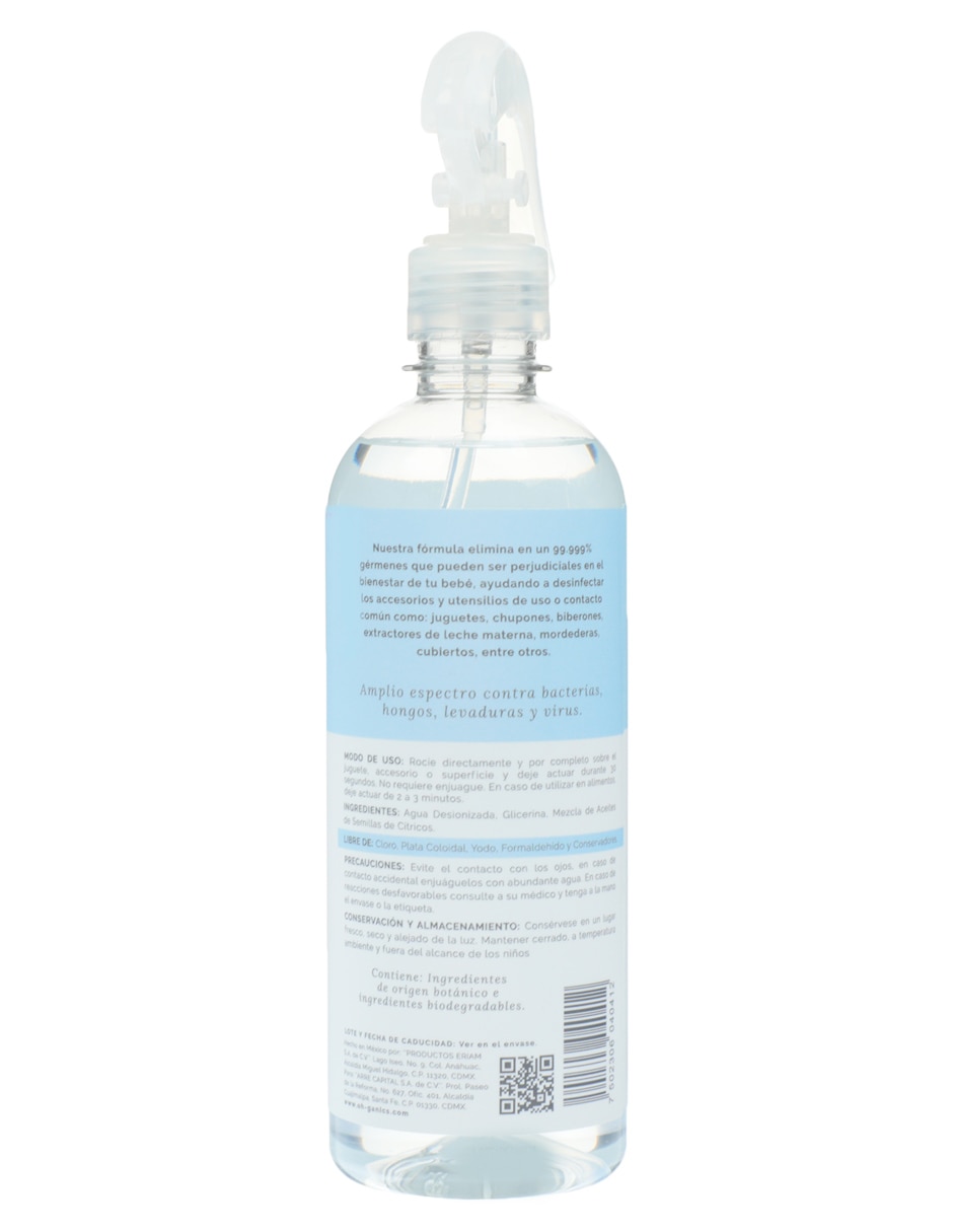 Desinfectante para utensilios en líquido 500 ml 3