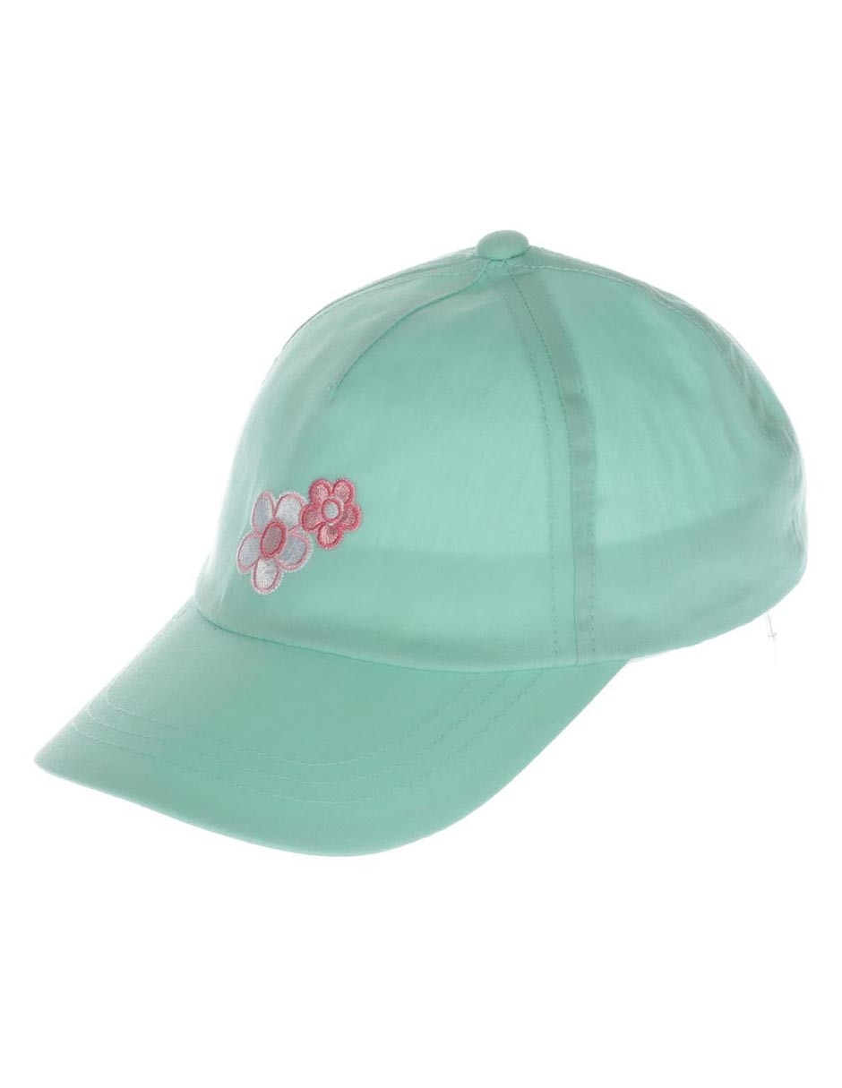 Gorra visera semicurva elástico para bebé niña 3