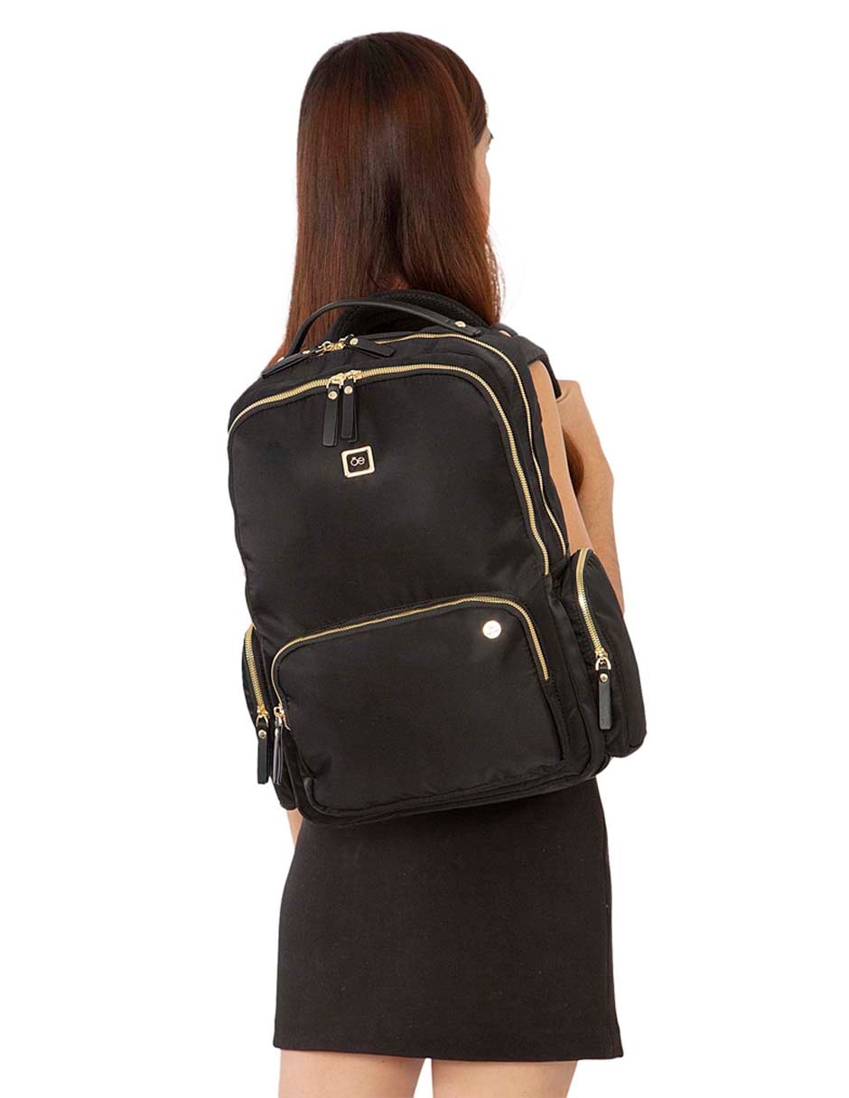 BACKPACK PAÑALERA CLOE 4BLM CLO, NEGROX