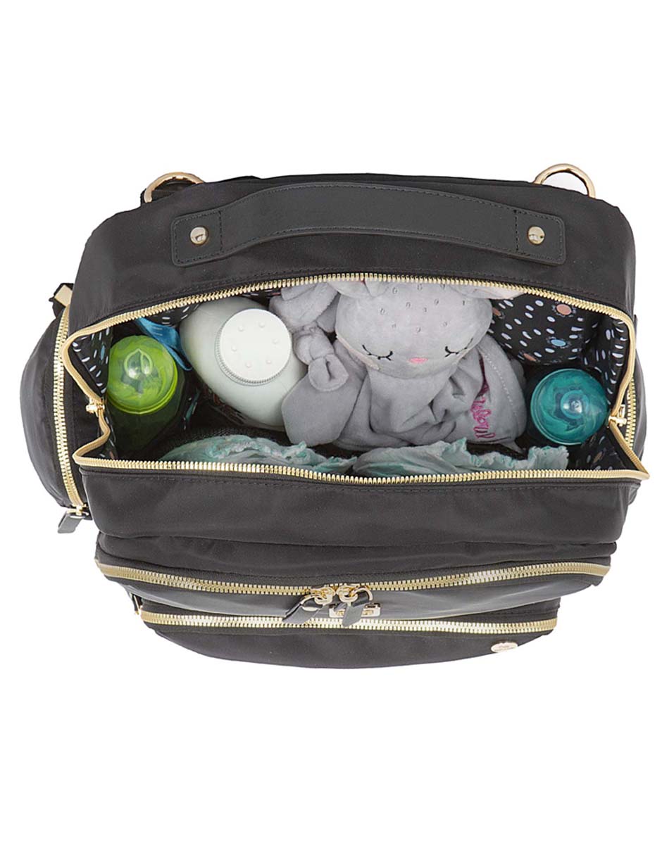 BACKPACK PAÑALERA CLOE 4BLM CLO, NEGROX