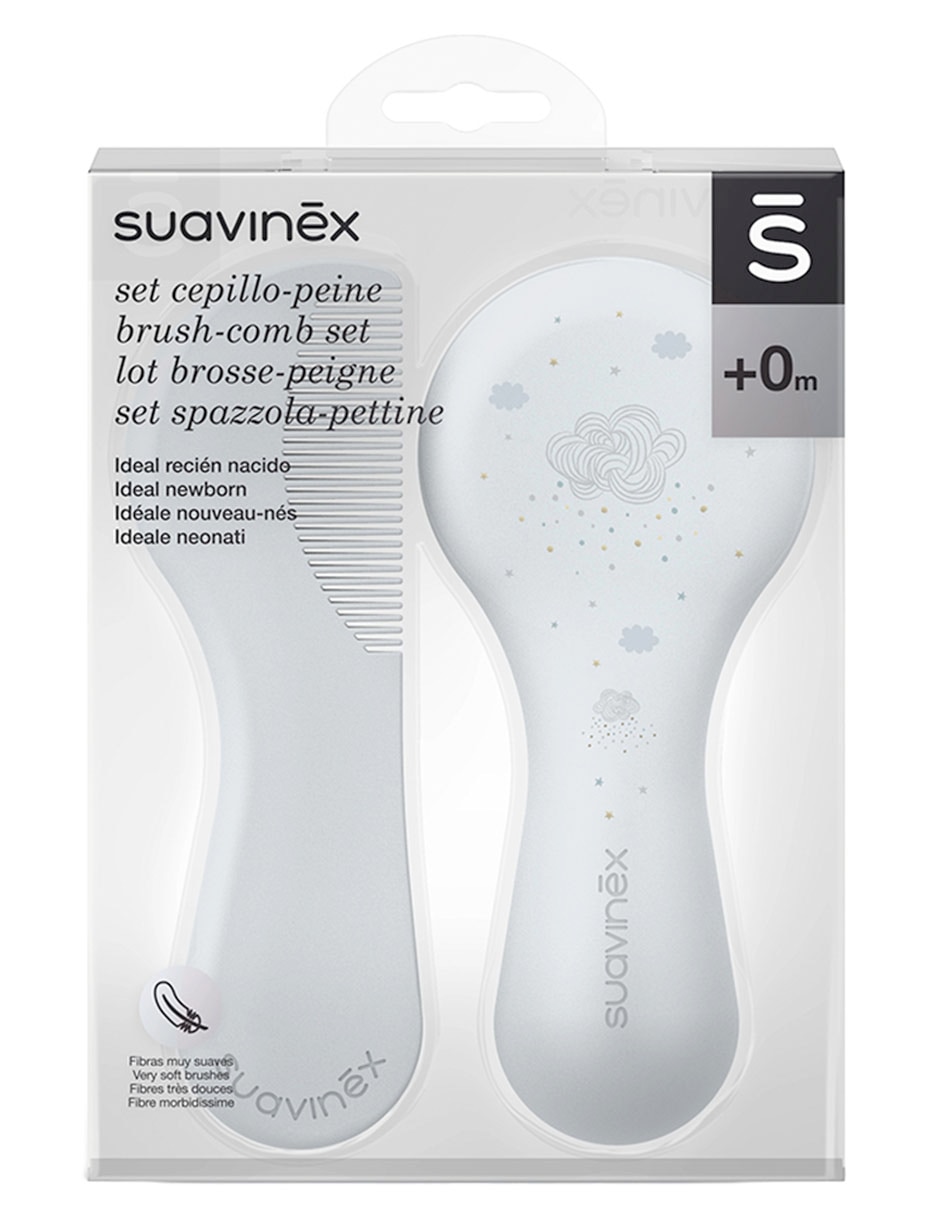 Cepillo para cabello de plástico
