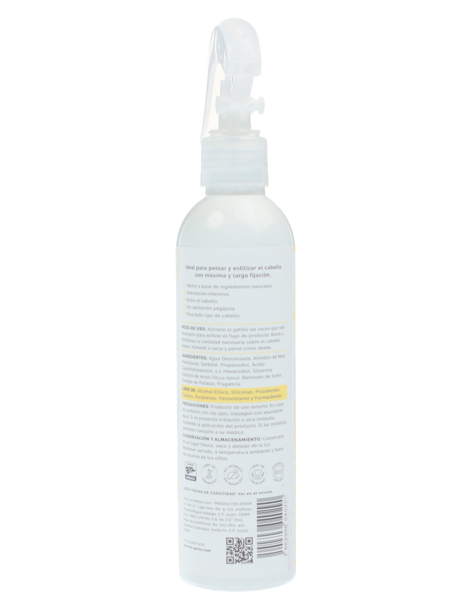 Spray para cabello todo tipo 250 ml 3