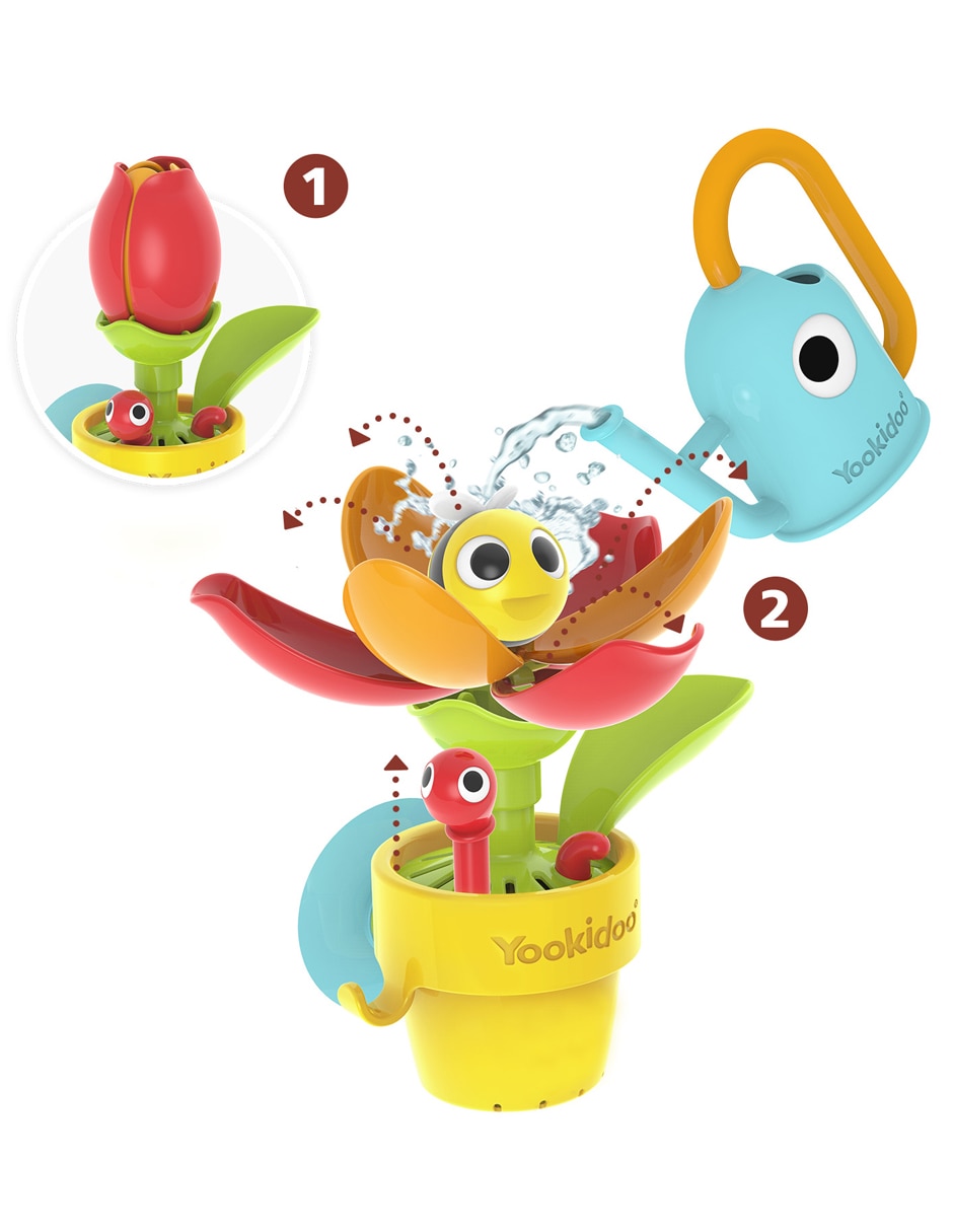 Florecita con abeja sorpresa juego interactivo unisex 2
