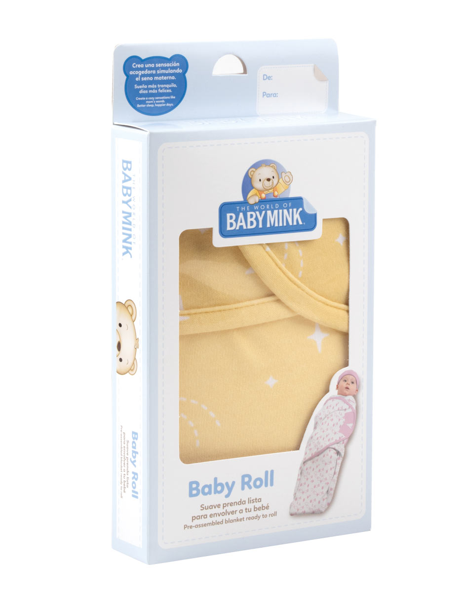 COBIJA BM301 BABY ROLL BABY , AMARILLOX
