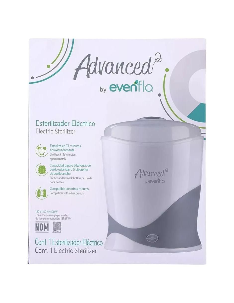 Esterilizador eléctrico 6 botellas 4