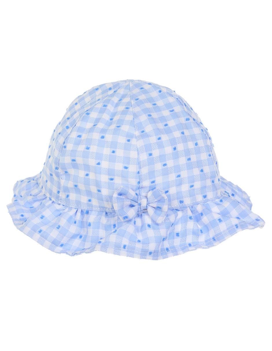 Sombrero estampado a cuadros 2