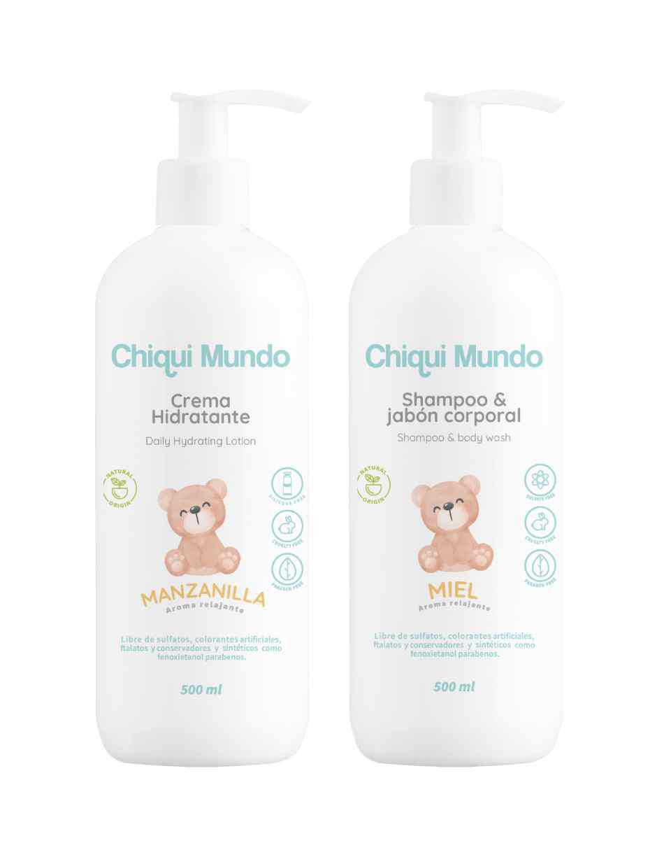 Set de crema para cuerpo recomendada para hidratar día y noche Origen Natural para todo tipo piel