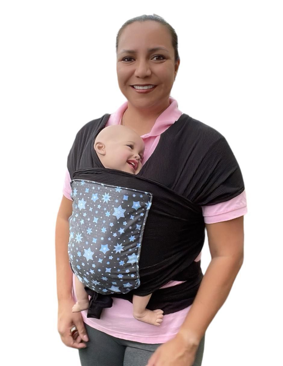 Fular para bebé de hasta 15 kg 4