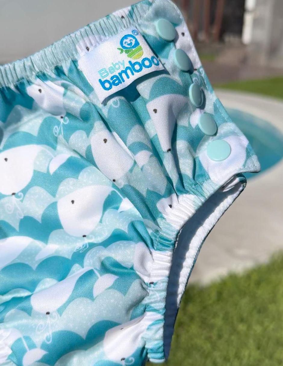 Set pañal para natación etapa 3 bebé unisex con 2 piezas 2
