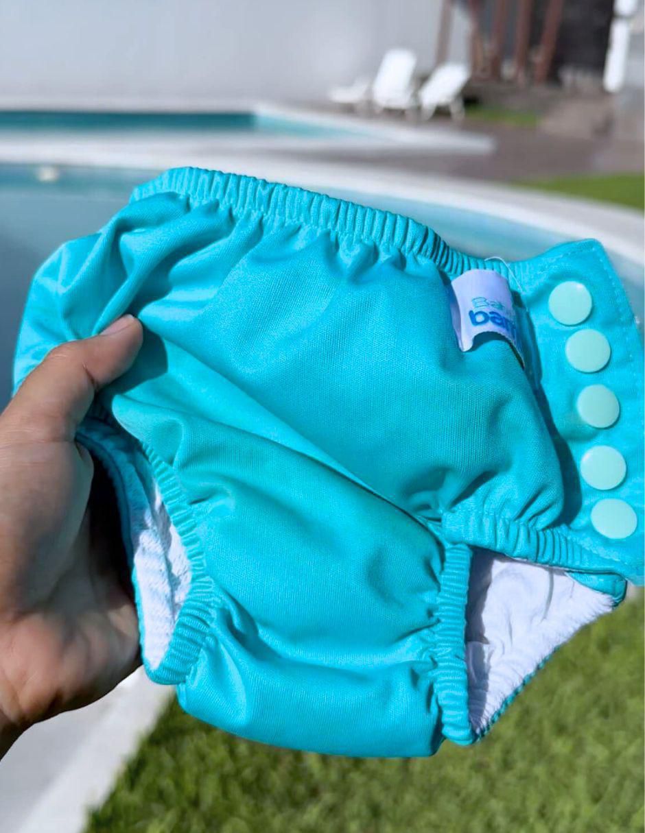 Set pañal para natación etapa 3 bebé unisex con 2 piezas 3